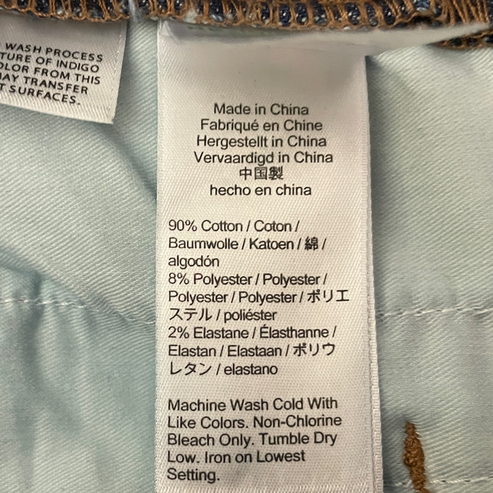 J. Crew Vintage Slim Straight Jeans 27 Curvy High Rise Surf Wash L4713 Stretch - Picture 10 of 10